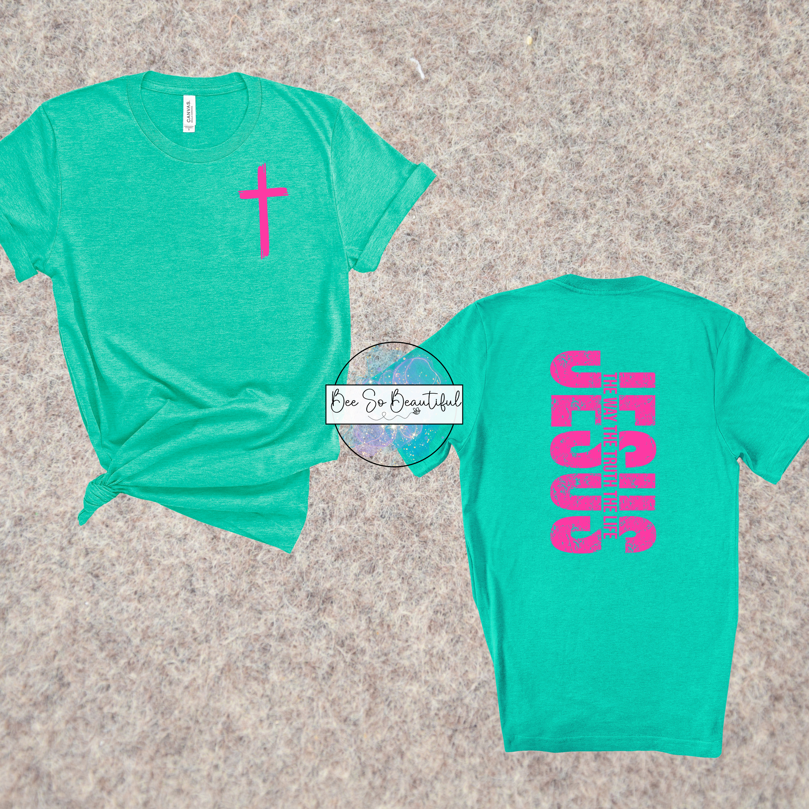 Jesus The Way The Truth The Life front and back