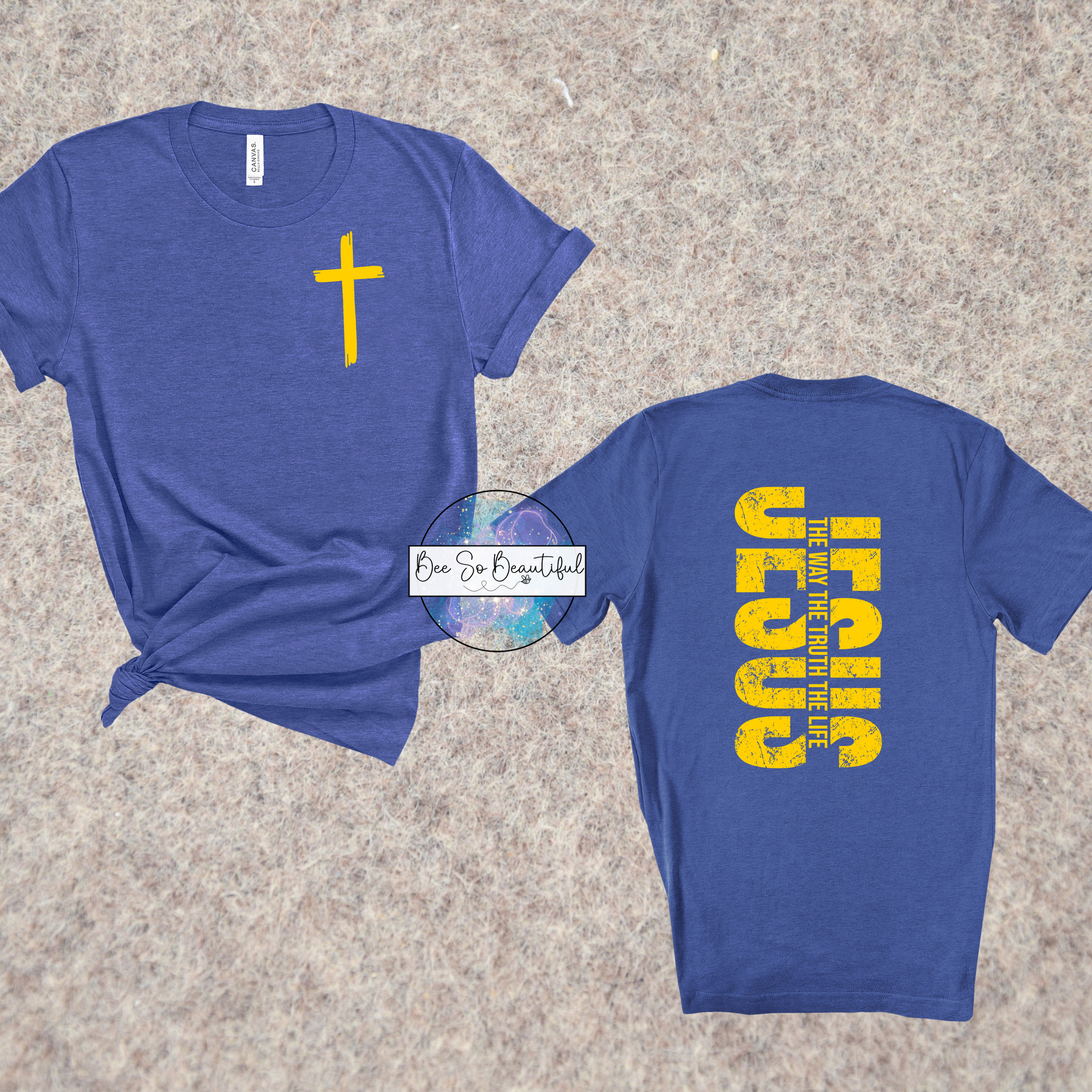 Jesus The Way The Truth The Life front and back