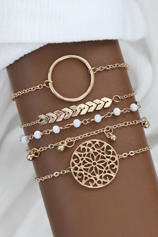 Dainty Layering Bracelet Set