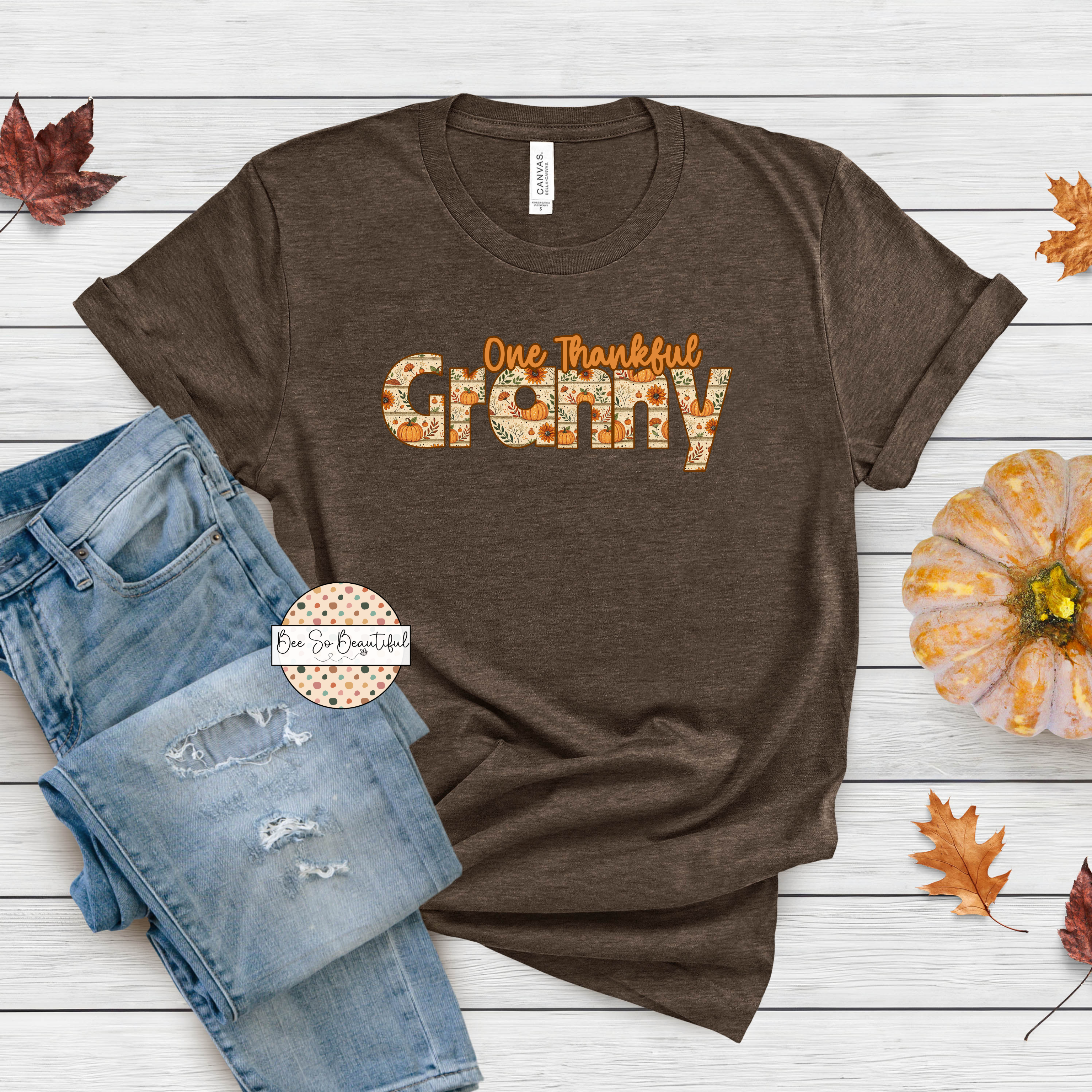 One Thankful Custom Pumpkins