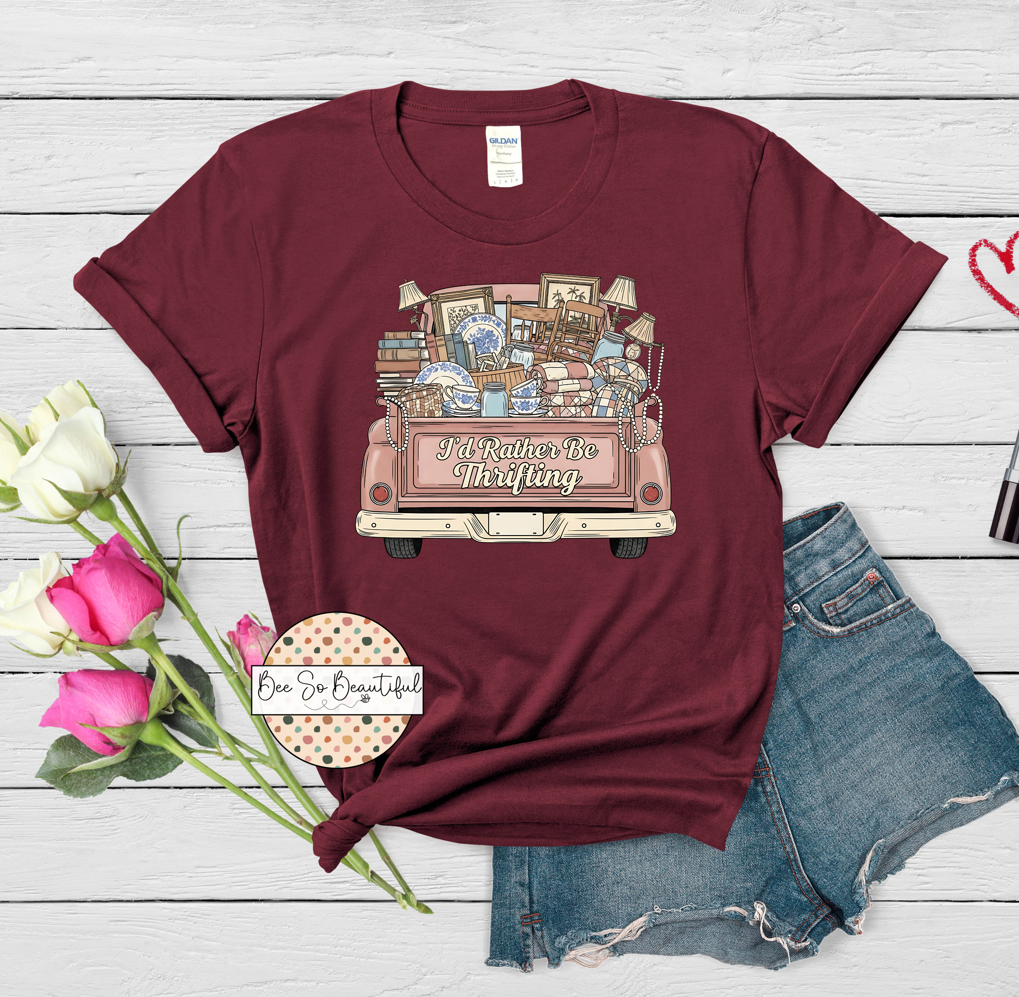 I'd Rather Be Thrifting Truck