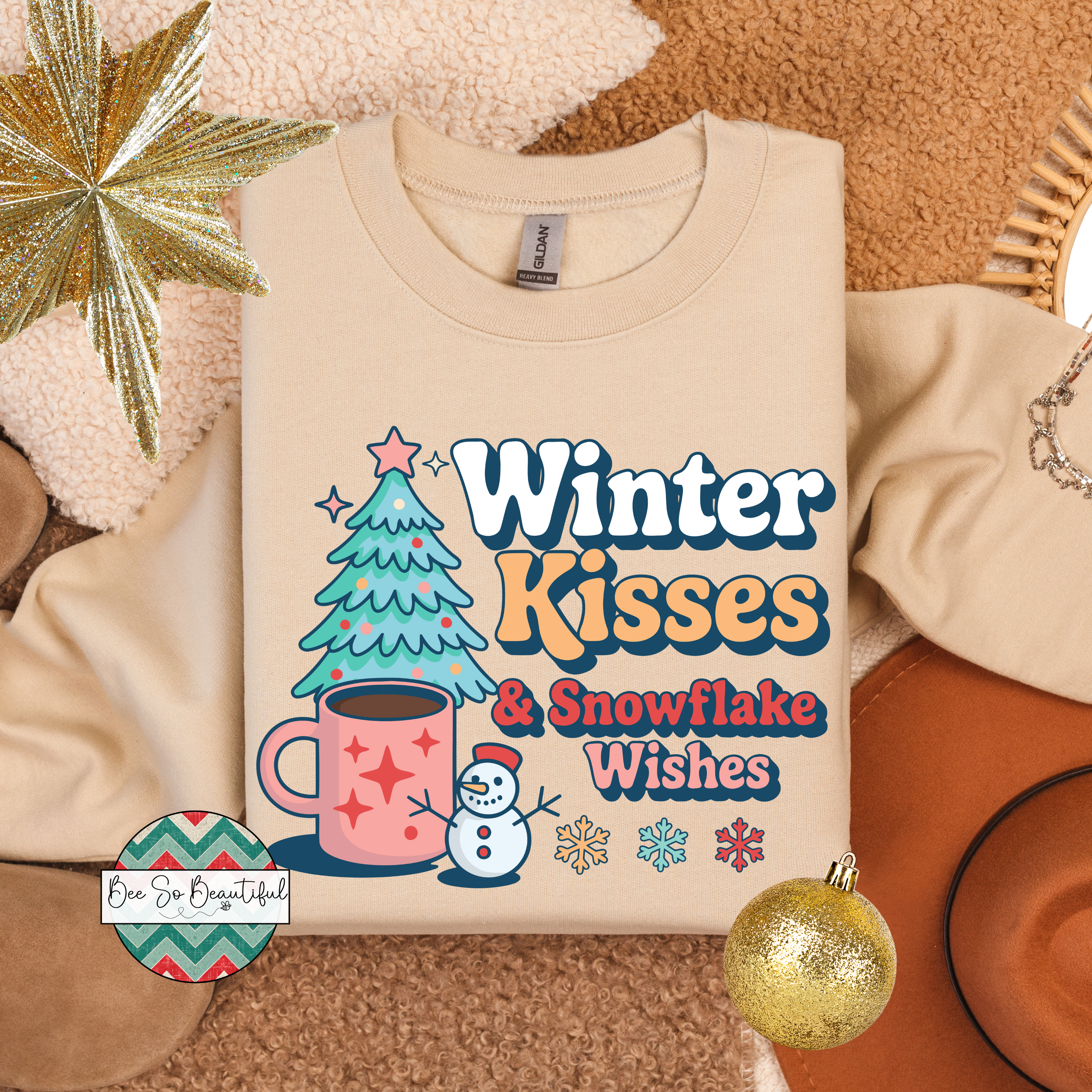 Winter Kisses and Snowflake Wishes