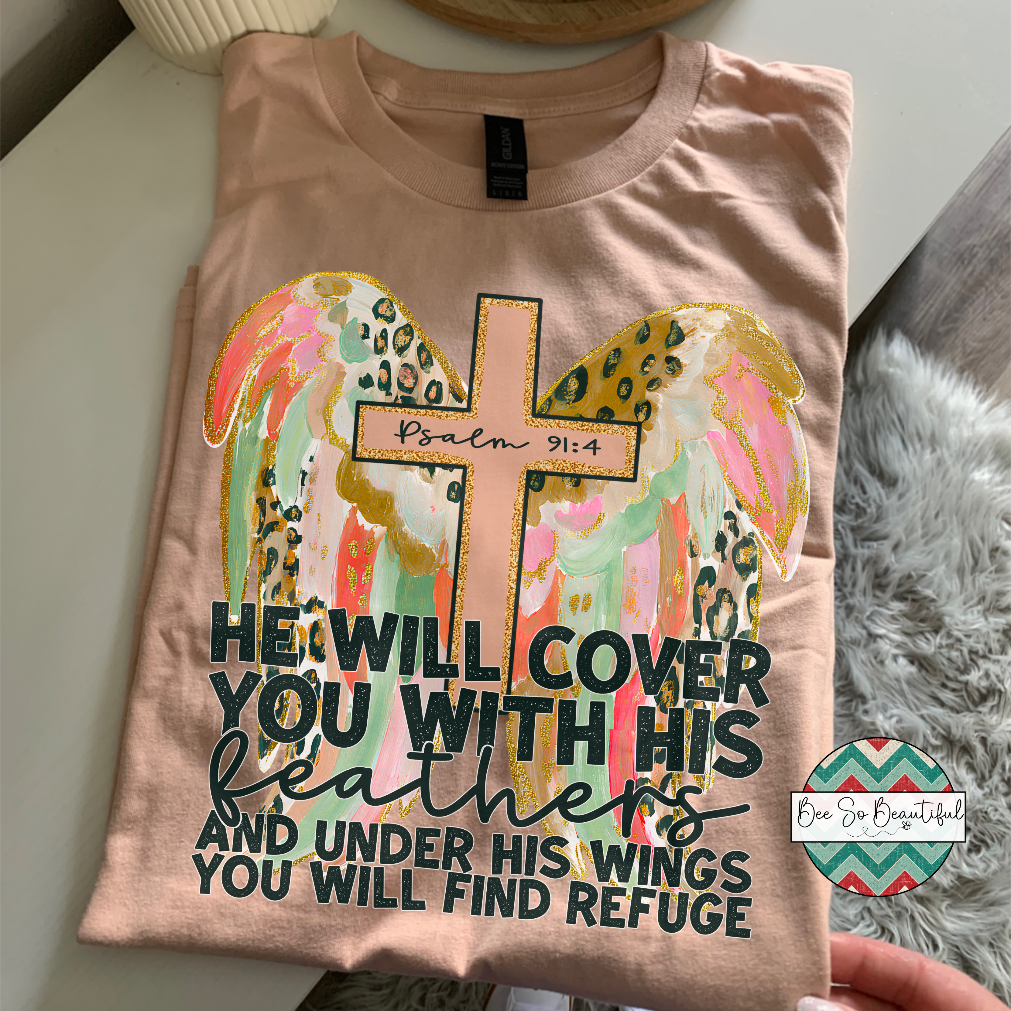 He Will Cover You With His Feathers