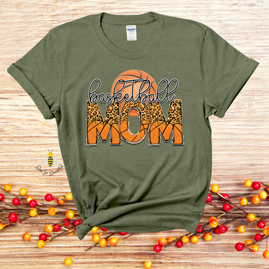 Basketball Mom Leopard