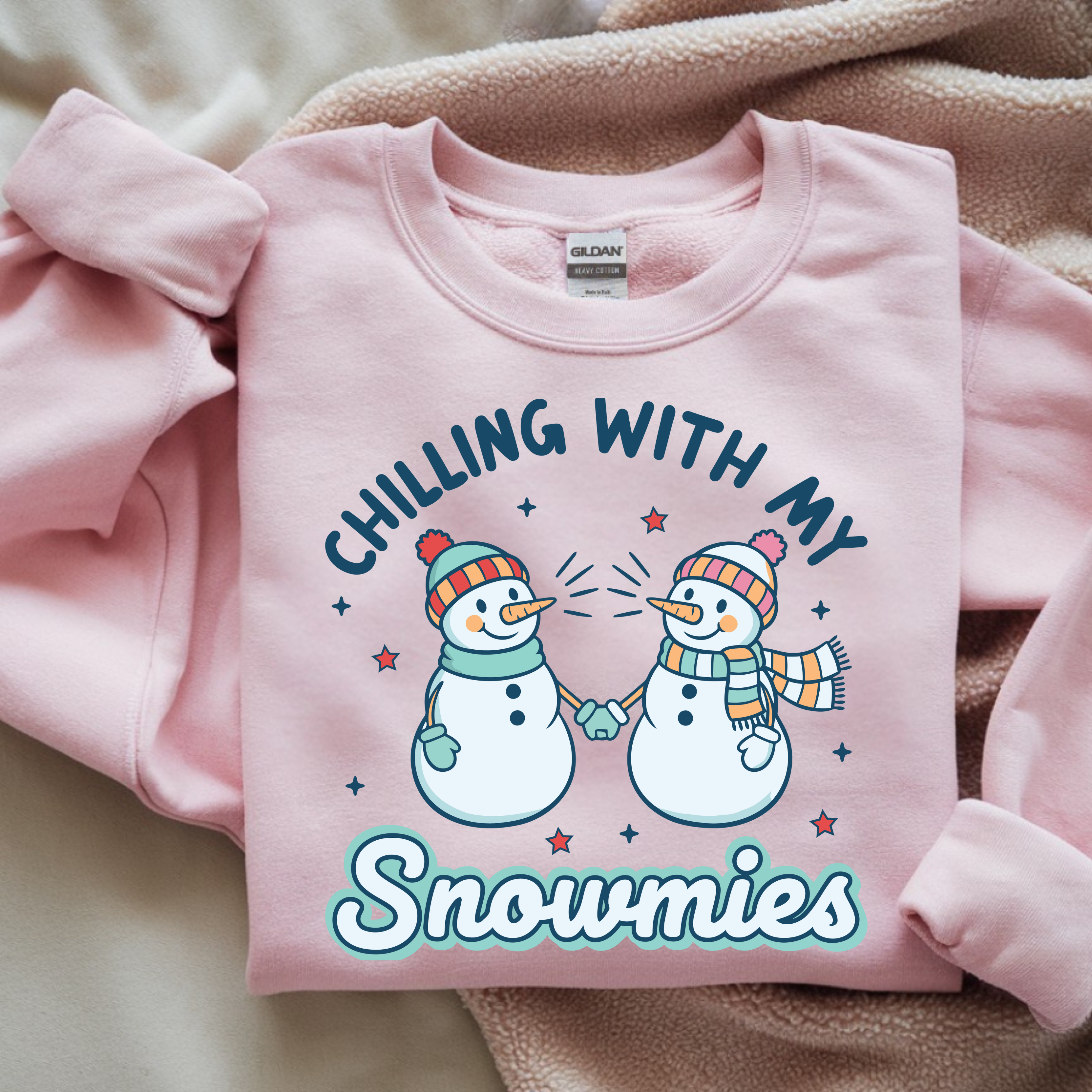 Chilling With My Snowmies