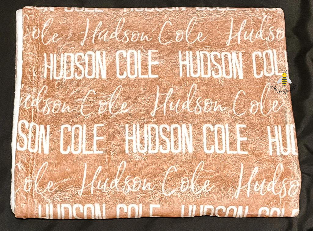 Name Blankets please no gift cards or discounts