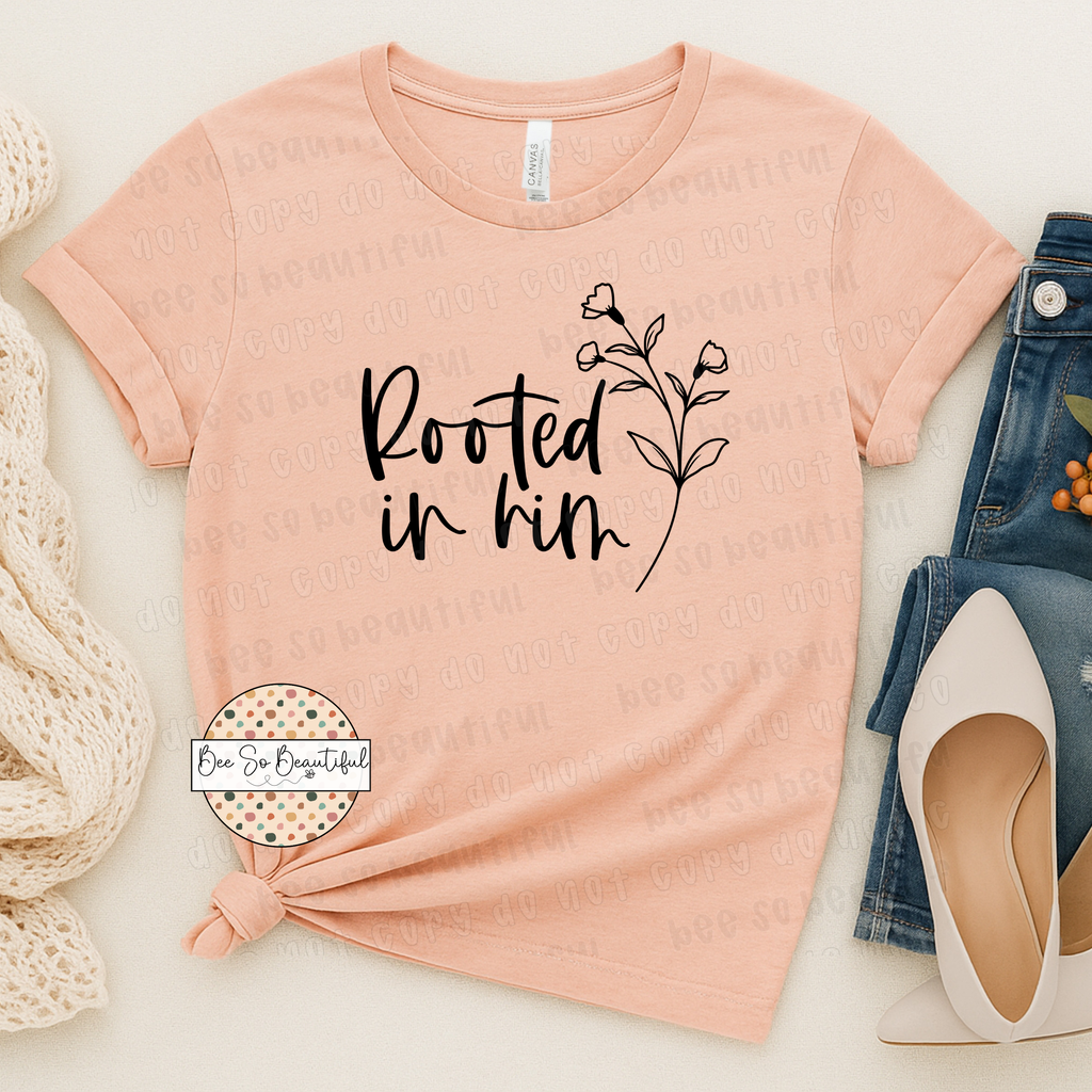 Rooted In Him black