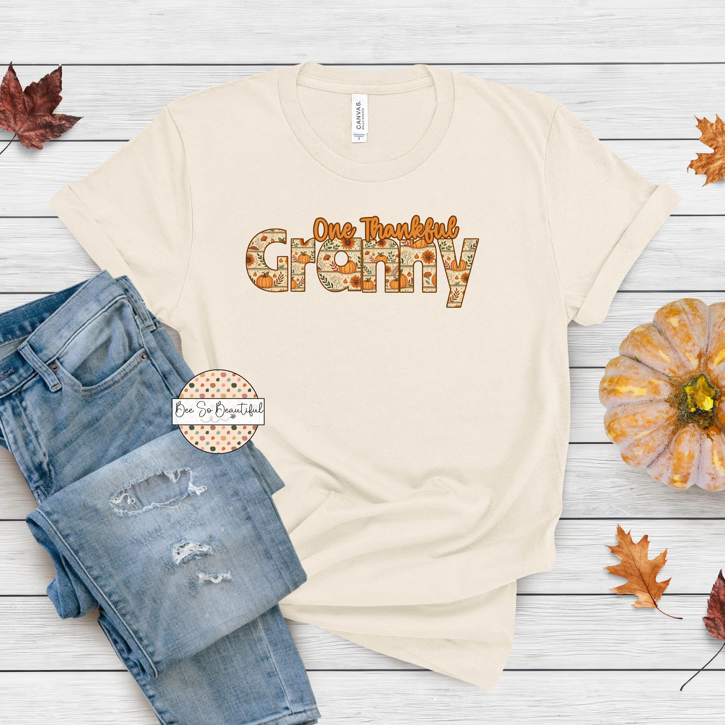 One Thankful Custom Pumpkins