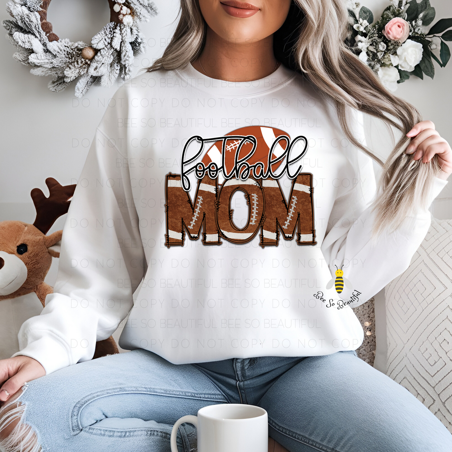 Football Mom  Leopard