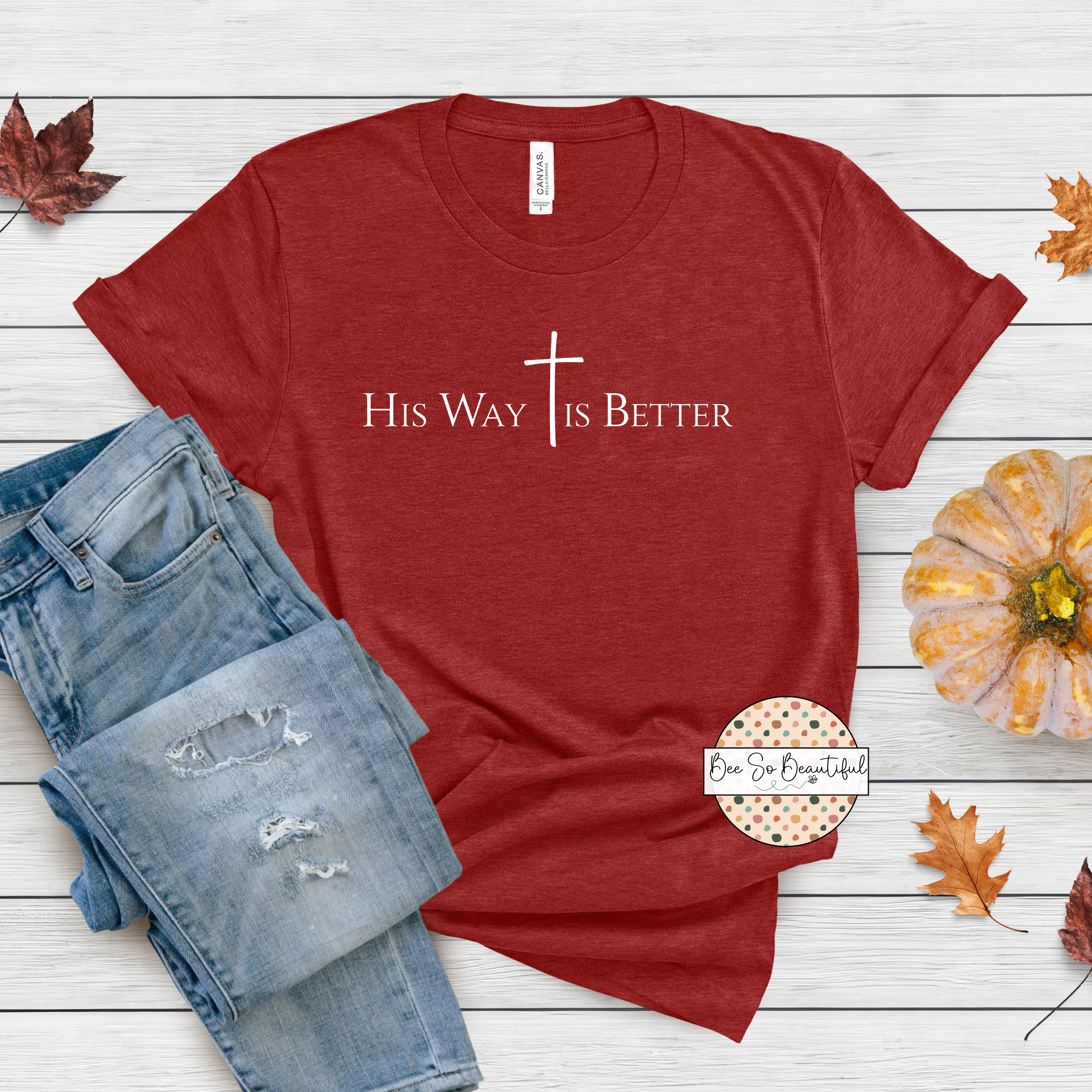 His Way Is Better white