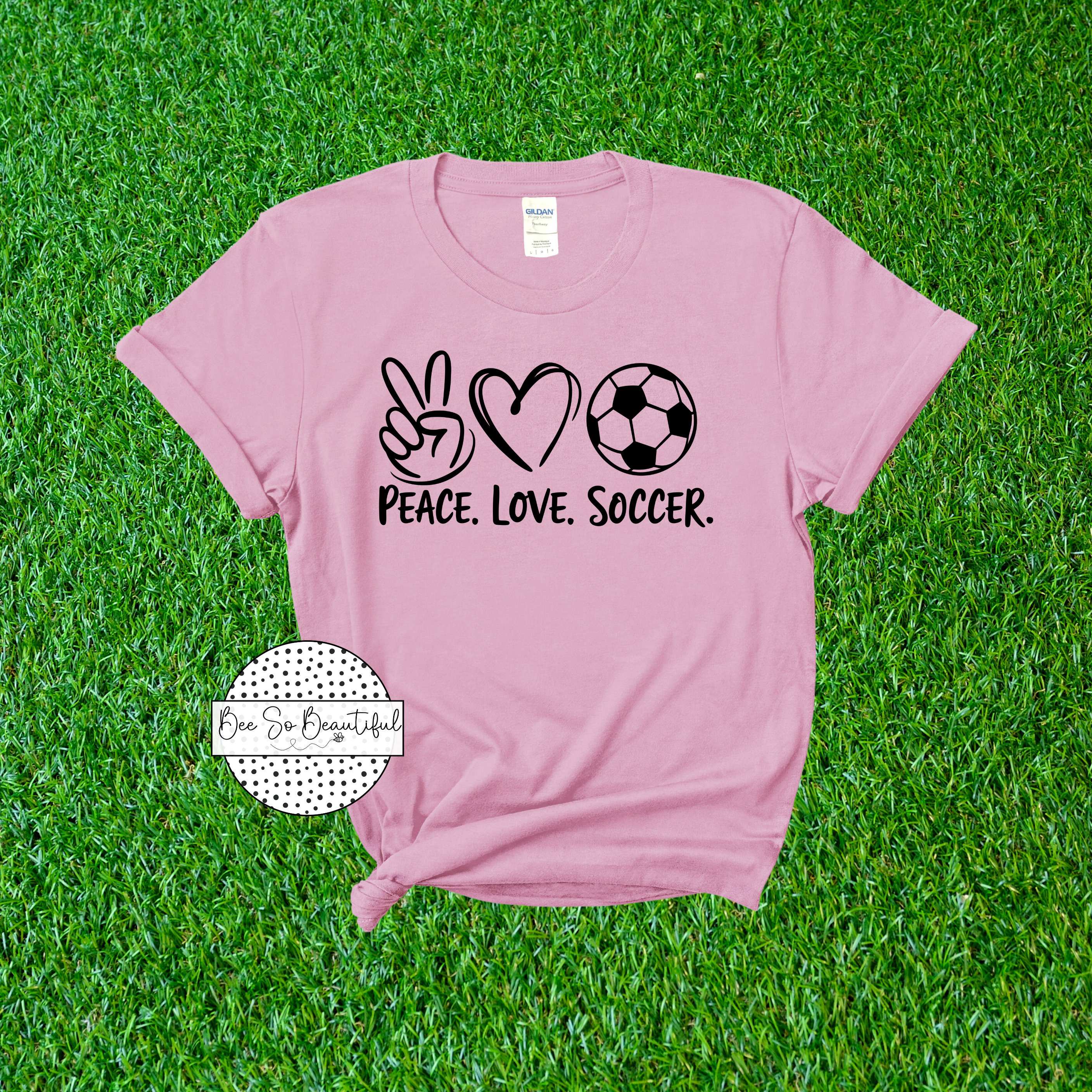 Peace Love Soccer youth