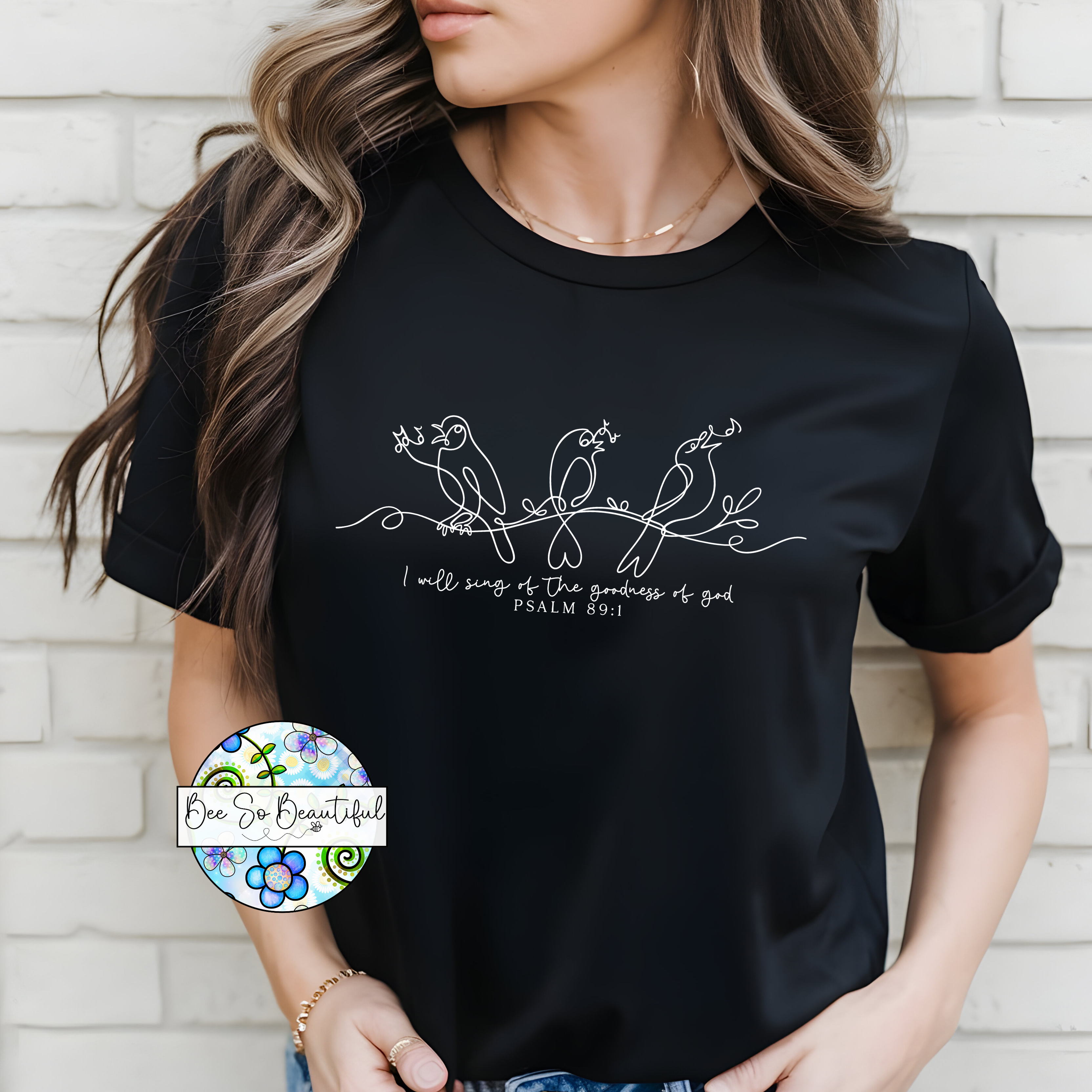 I Will Sing Of The Goodness Of God white