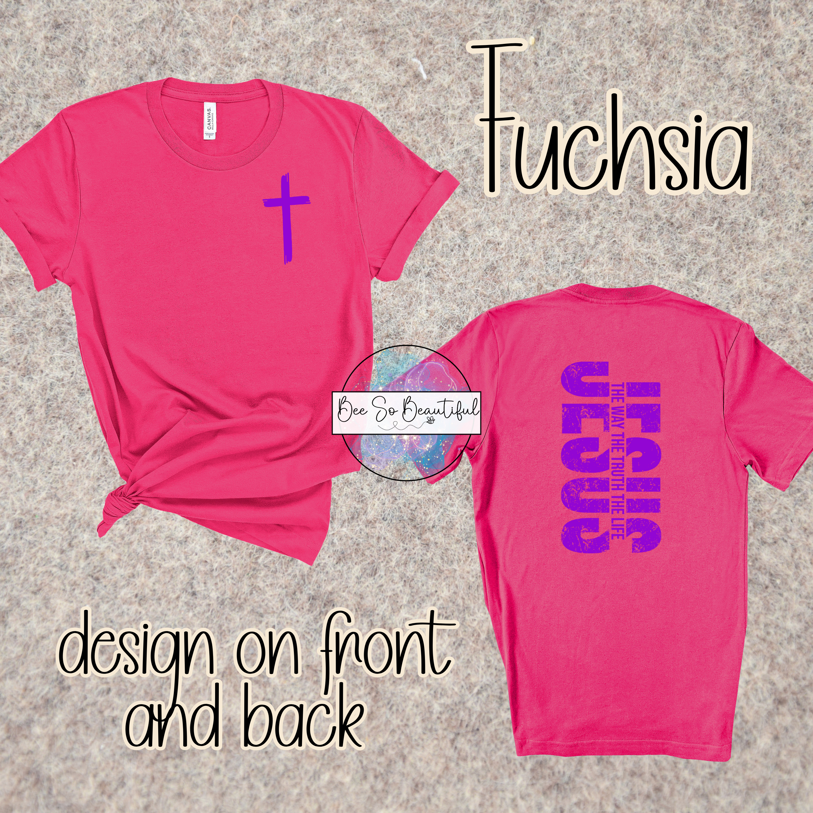 Jesus The Way The Truth The Life front and back