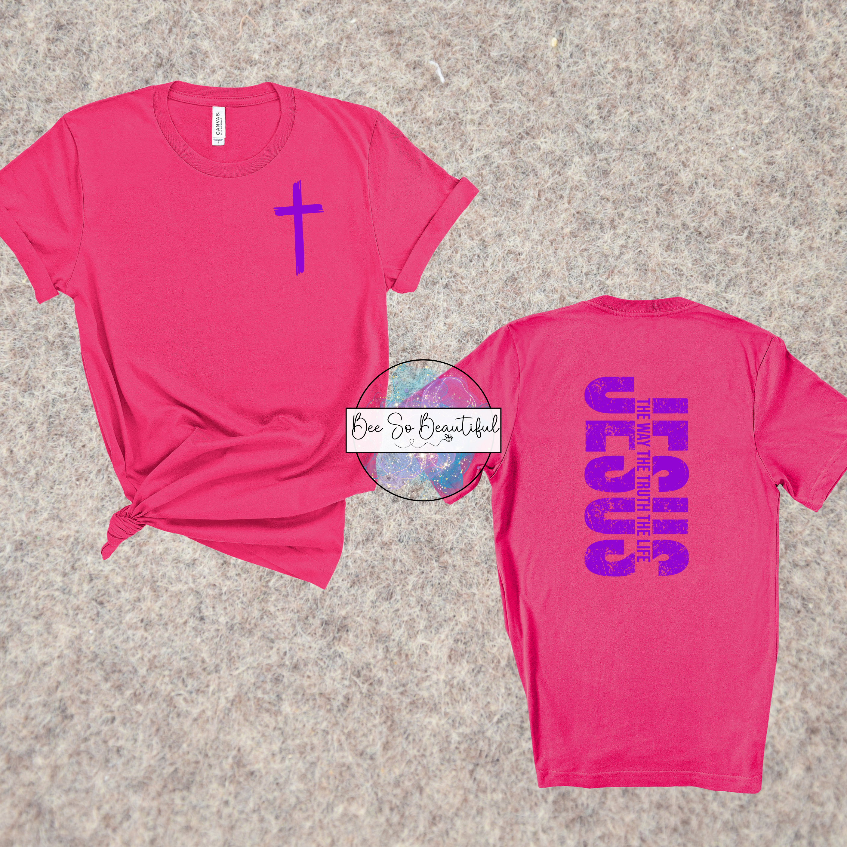 Jesus The Way The Truth The Life front and back