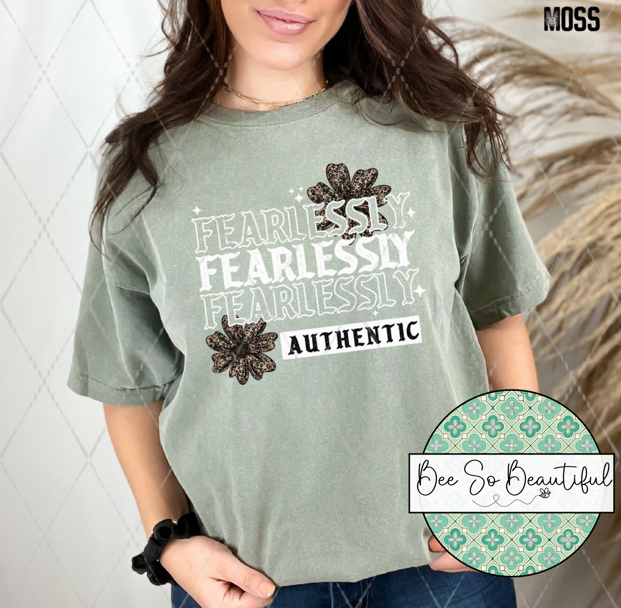 Fearlessly Authentic black or white