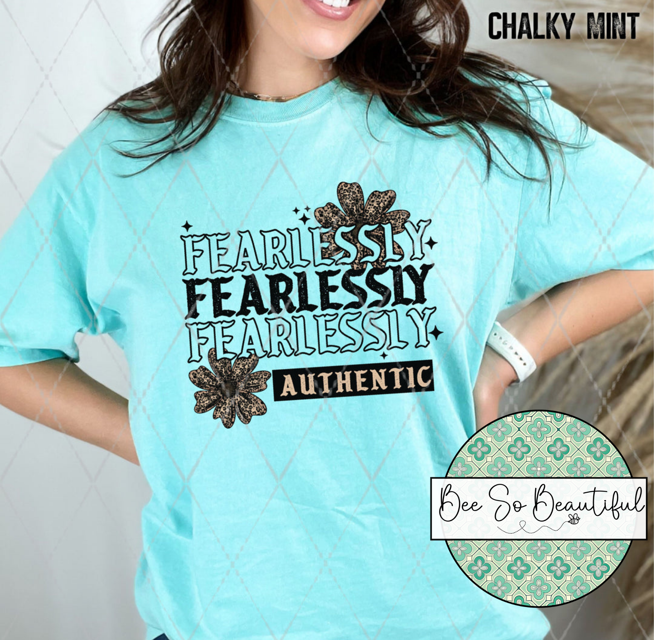Fearlessly Authentic black or white
