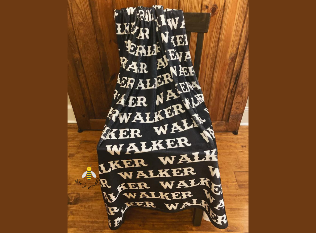 Name Blankets please no gift cards or discounts