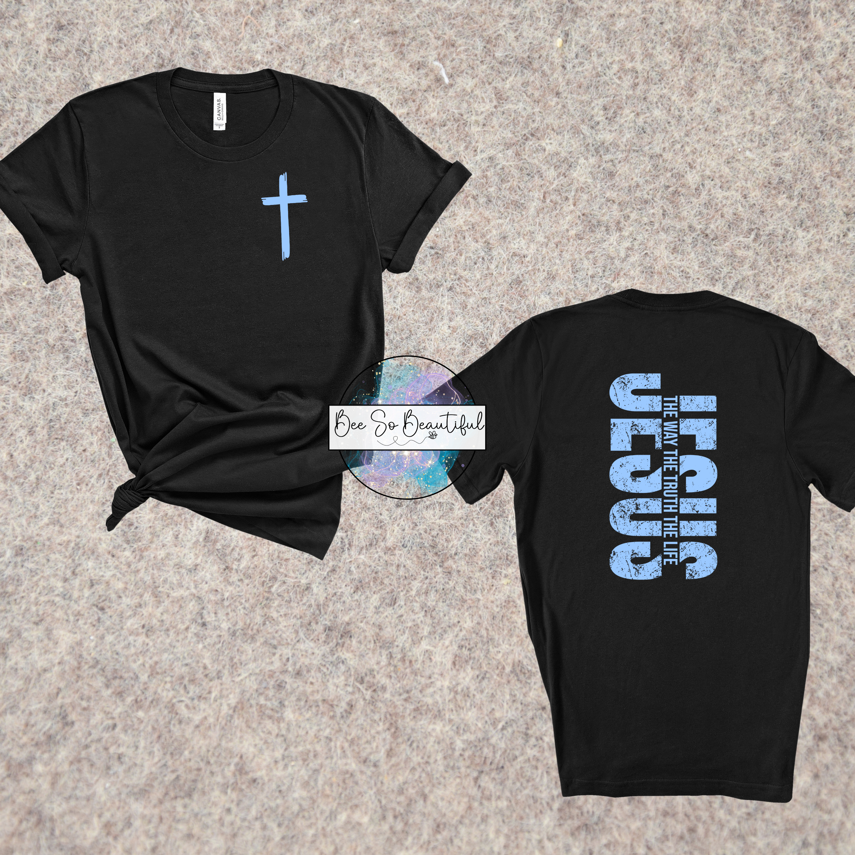 Jesus The Way The Truth The Life front and back