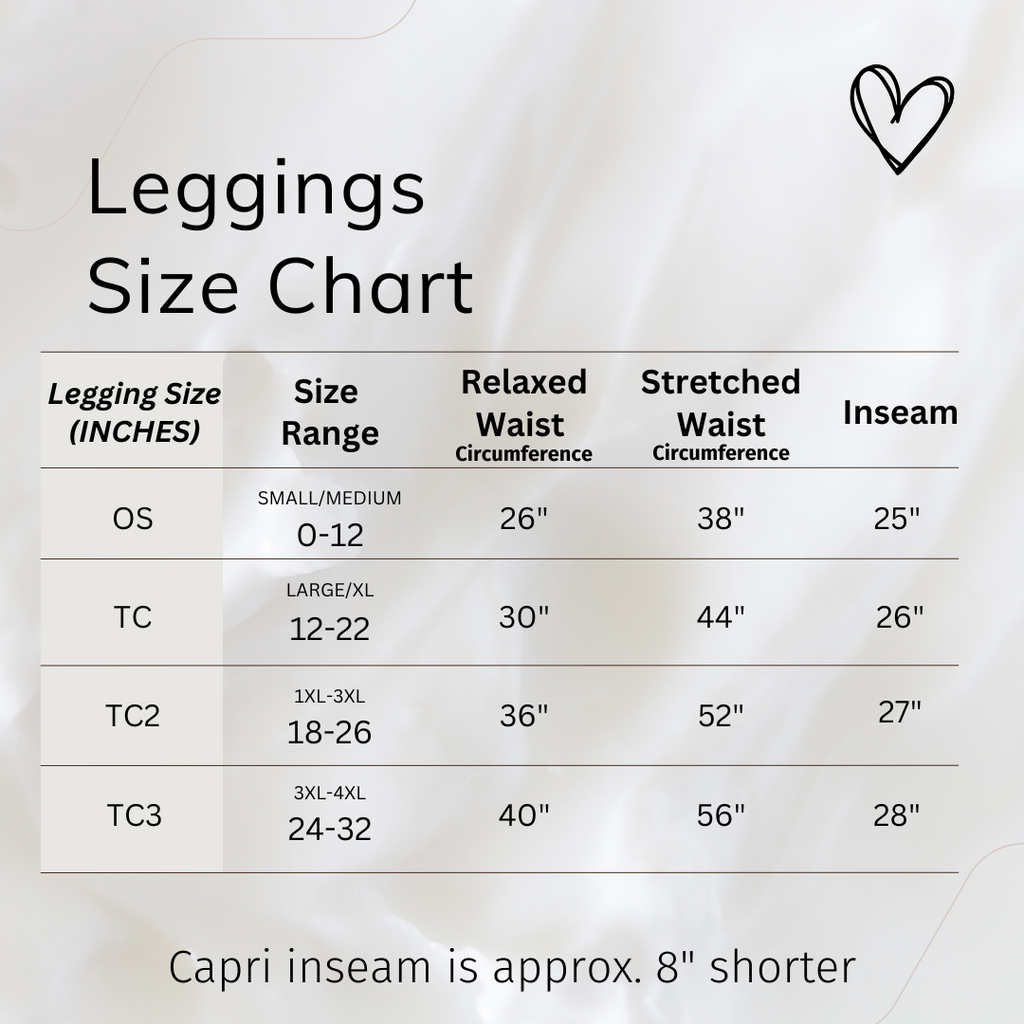 Neutral Floral Leggings/Capris | Run Ends 2/24 | ETA 42 Days