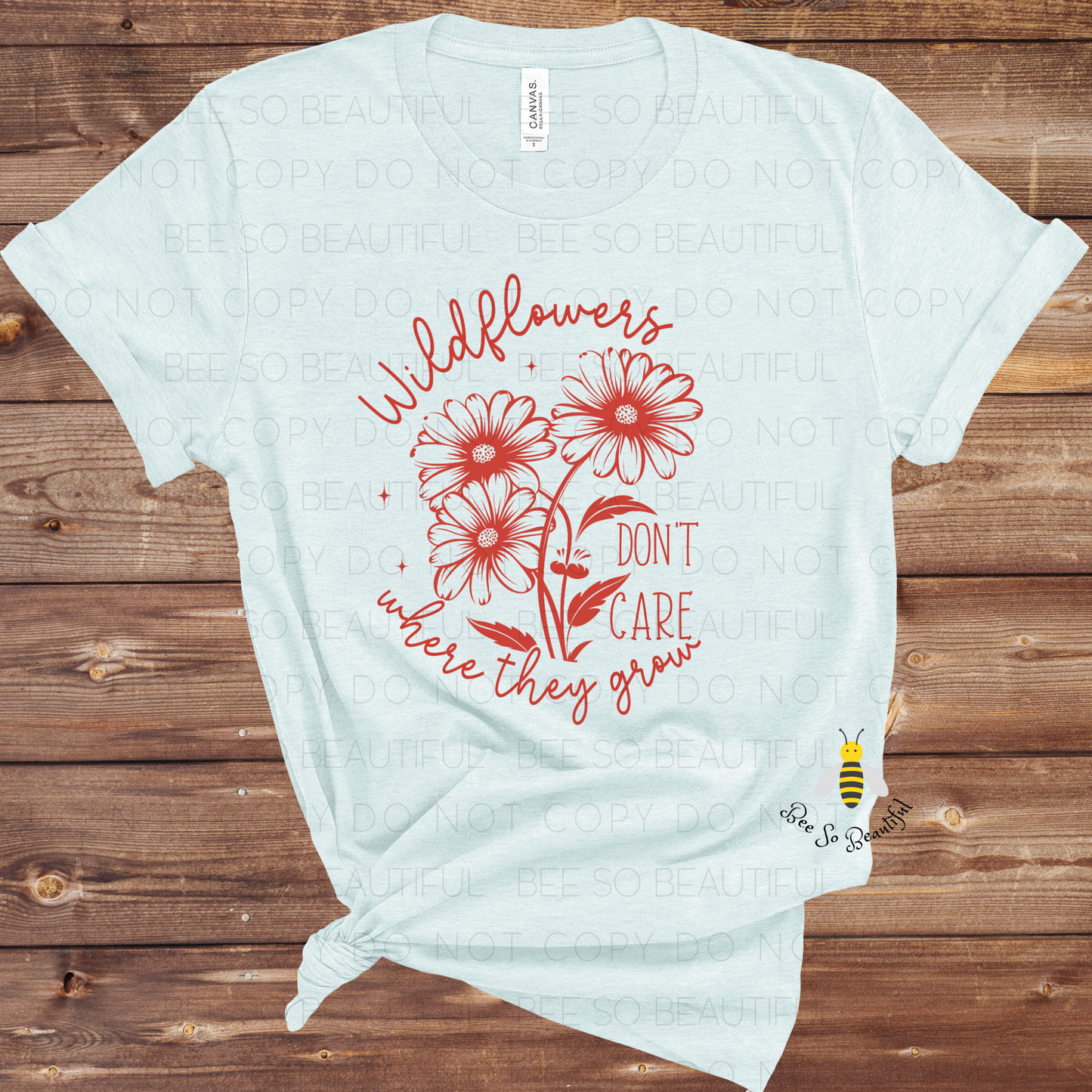 Wildflowers Don't Care Where They Grow