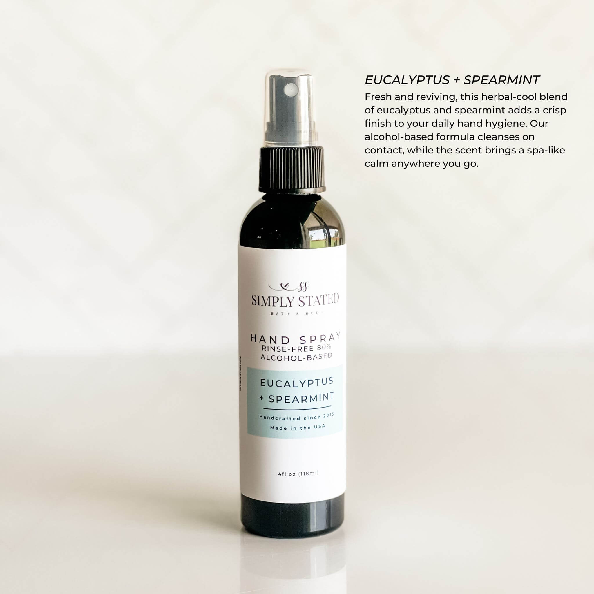 Hand Spray (80% Alcohol-Based, Rinse-Free)