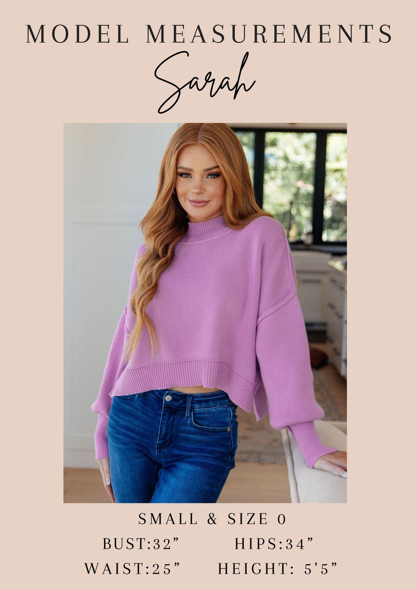 In Stitches Drop Shoulder Sweater