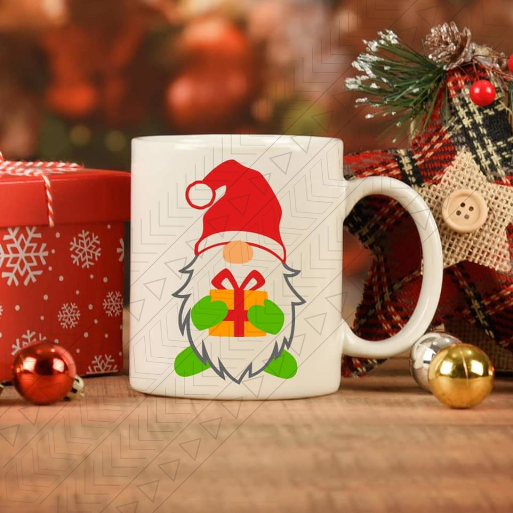 Gnome Present Ceramic Mug 11Oz Mug