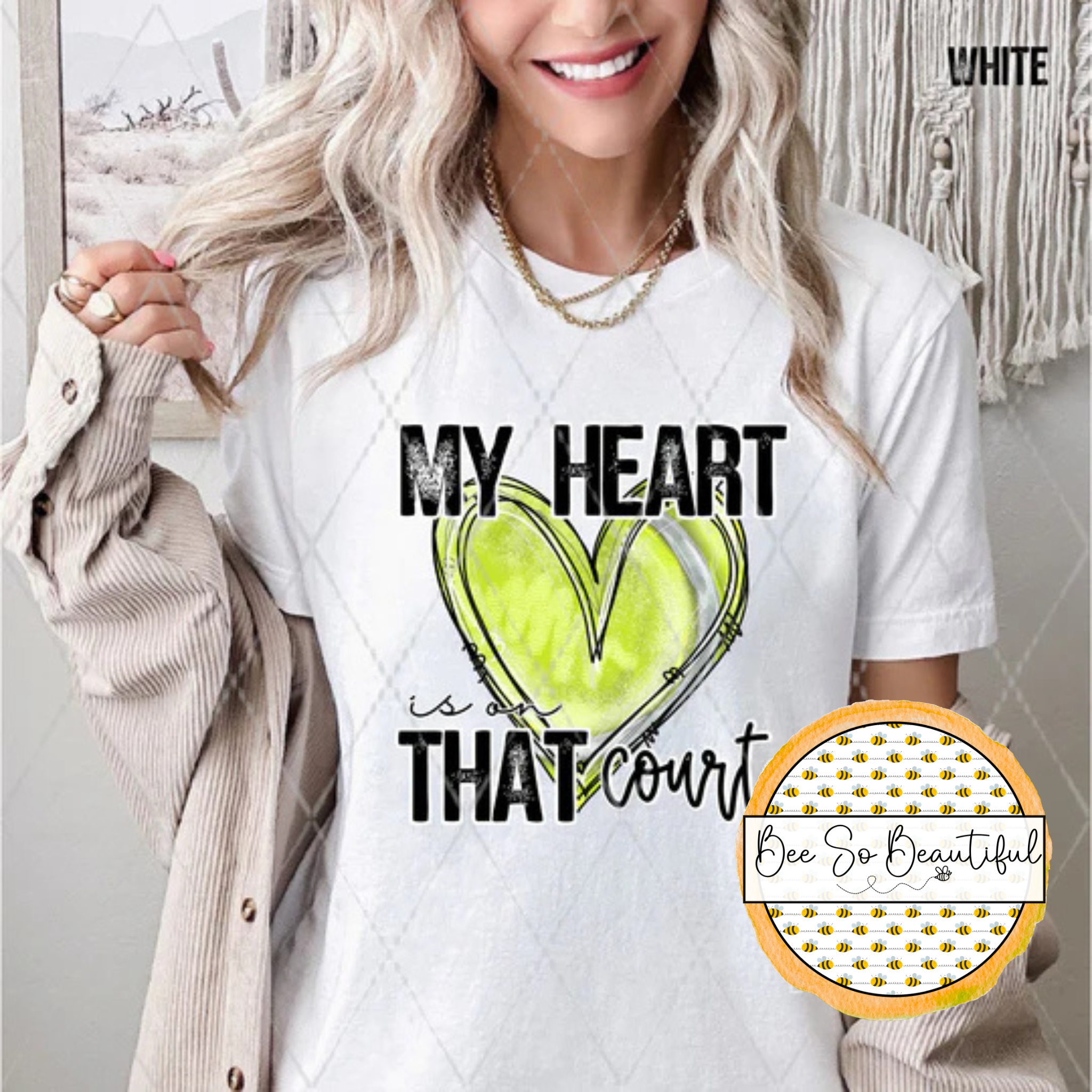 My Heart Is On That Court Tennis